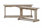 Click to enlarge image  - Garden Utility Benches -  Available in two sizes, 36" $135 & 48" $150