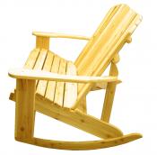 Click to enlarge image  - Adirondack Loveseat Rocker - Designed for love birds with room for two to curl up in! $ 465